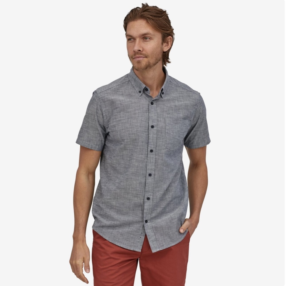 Patagonia Lightweight Bluffside Shirt Size Large